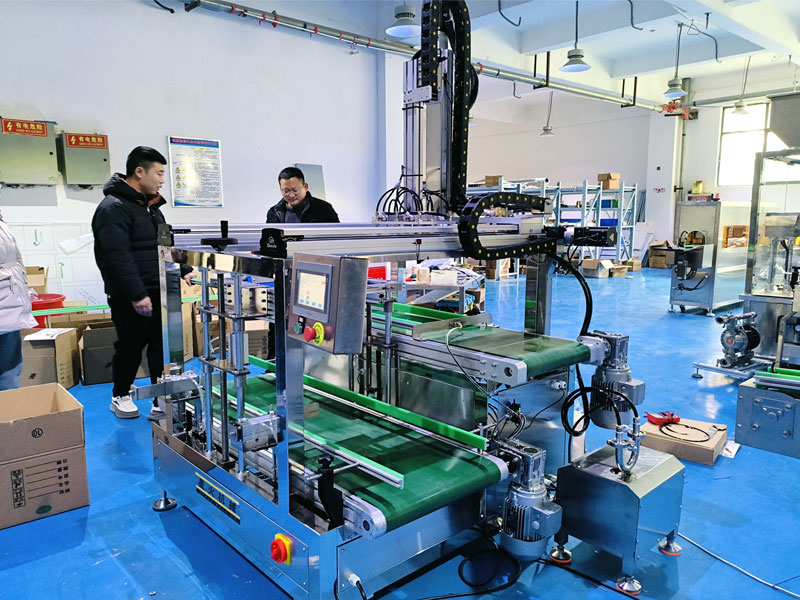 整套全自動灌裝生產(chǎn)線配套 開箱裝箱封