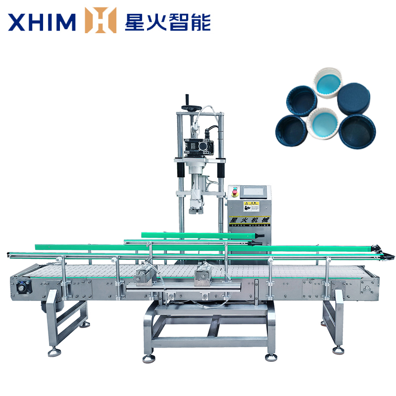 直列式自動旋蓋機(jī)-大型旋蓋機(jī)械