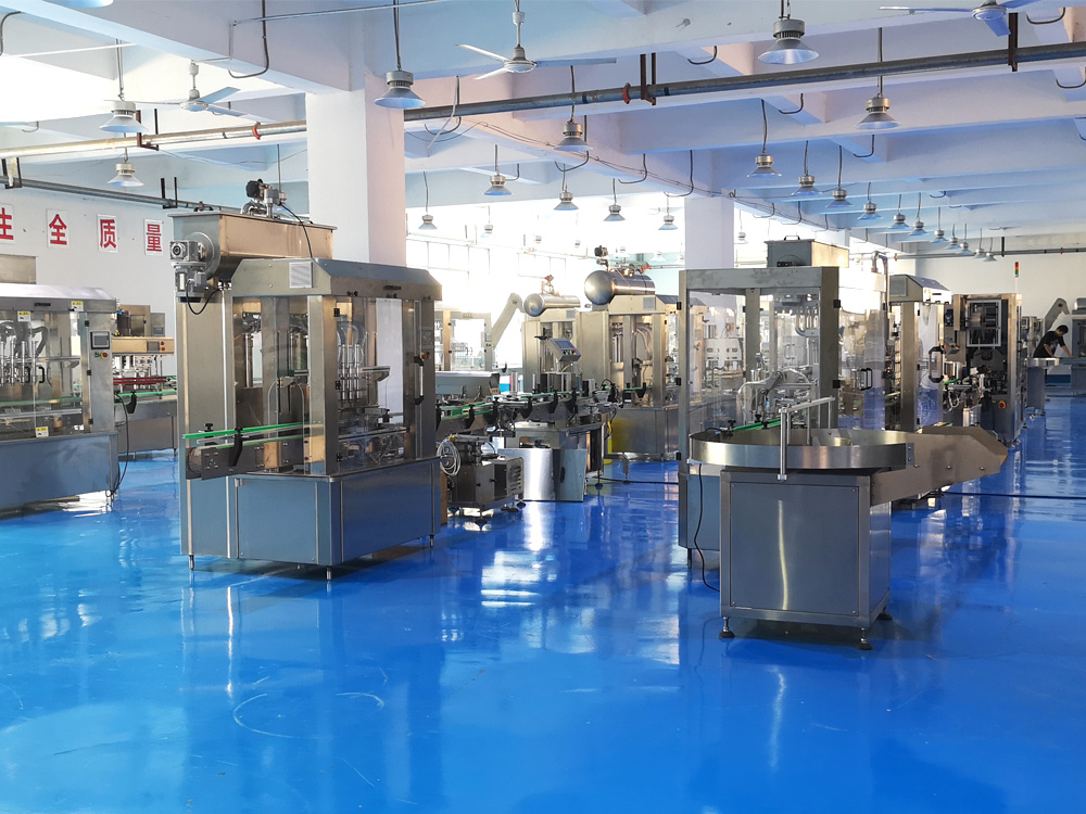 全自動液體、膏體灌裝生產線裝配成