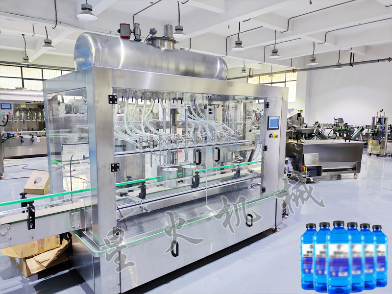 玻璃水自動定量灌裝機可以灌裝哪些液體物料？