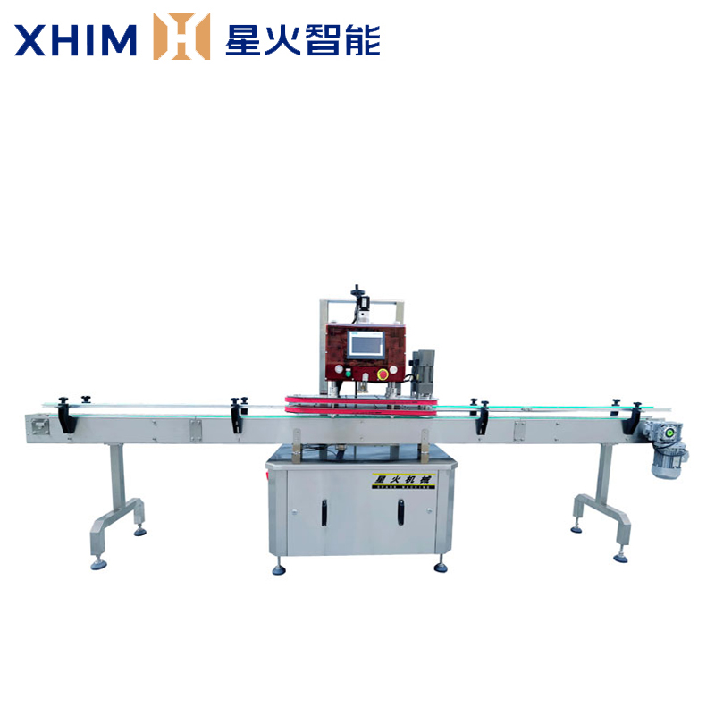 全自動直線式夾蓋機-理蓋旋蓋機械