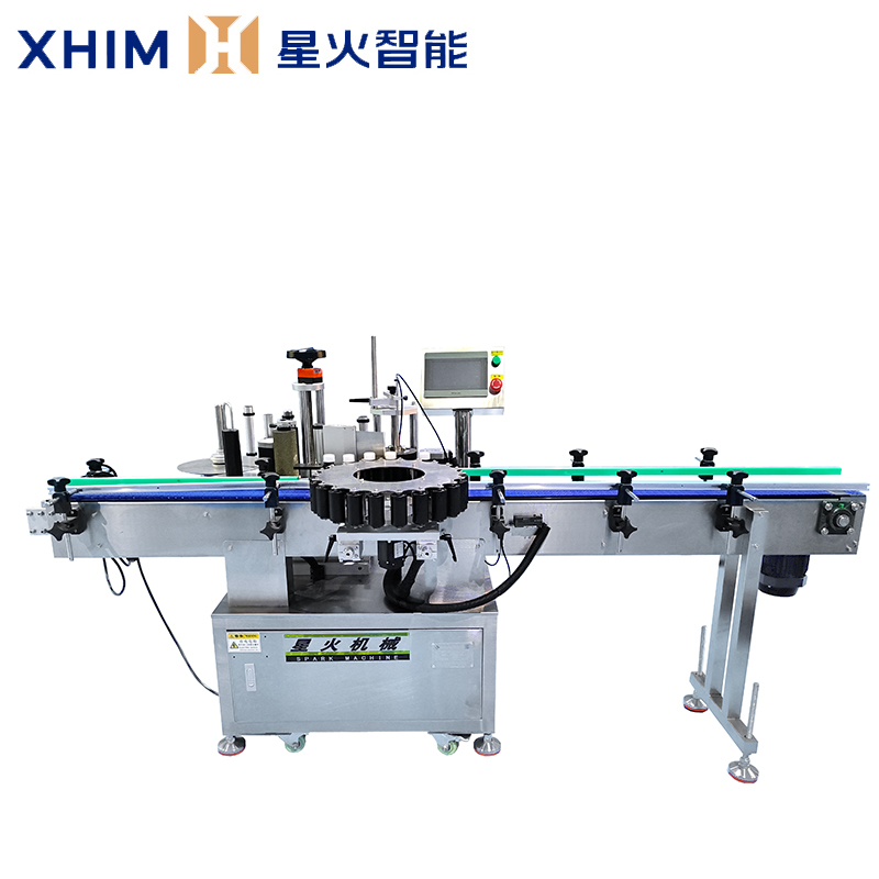 全自動星盤貼標機-直線式貼標機設備