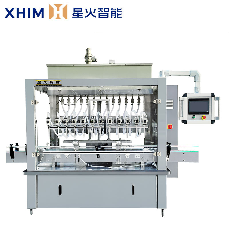 12頭防腐蝕液體灌裝機(jī)-消毒液自動(dòng)灌